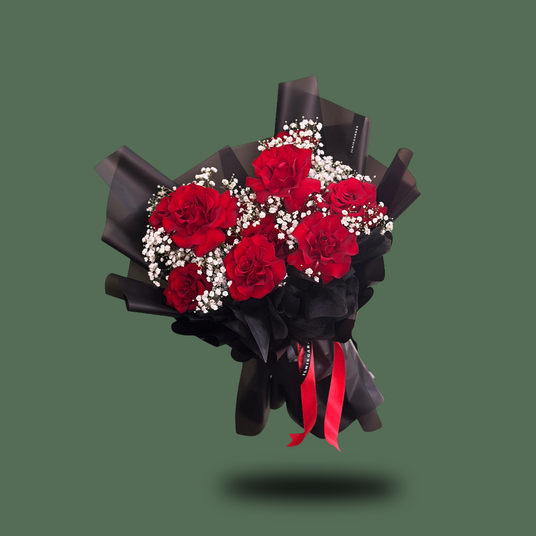 Red Noir Bouquet